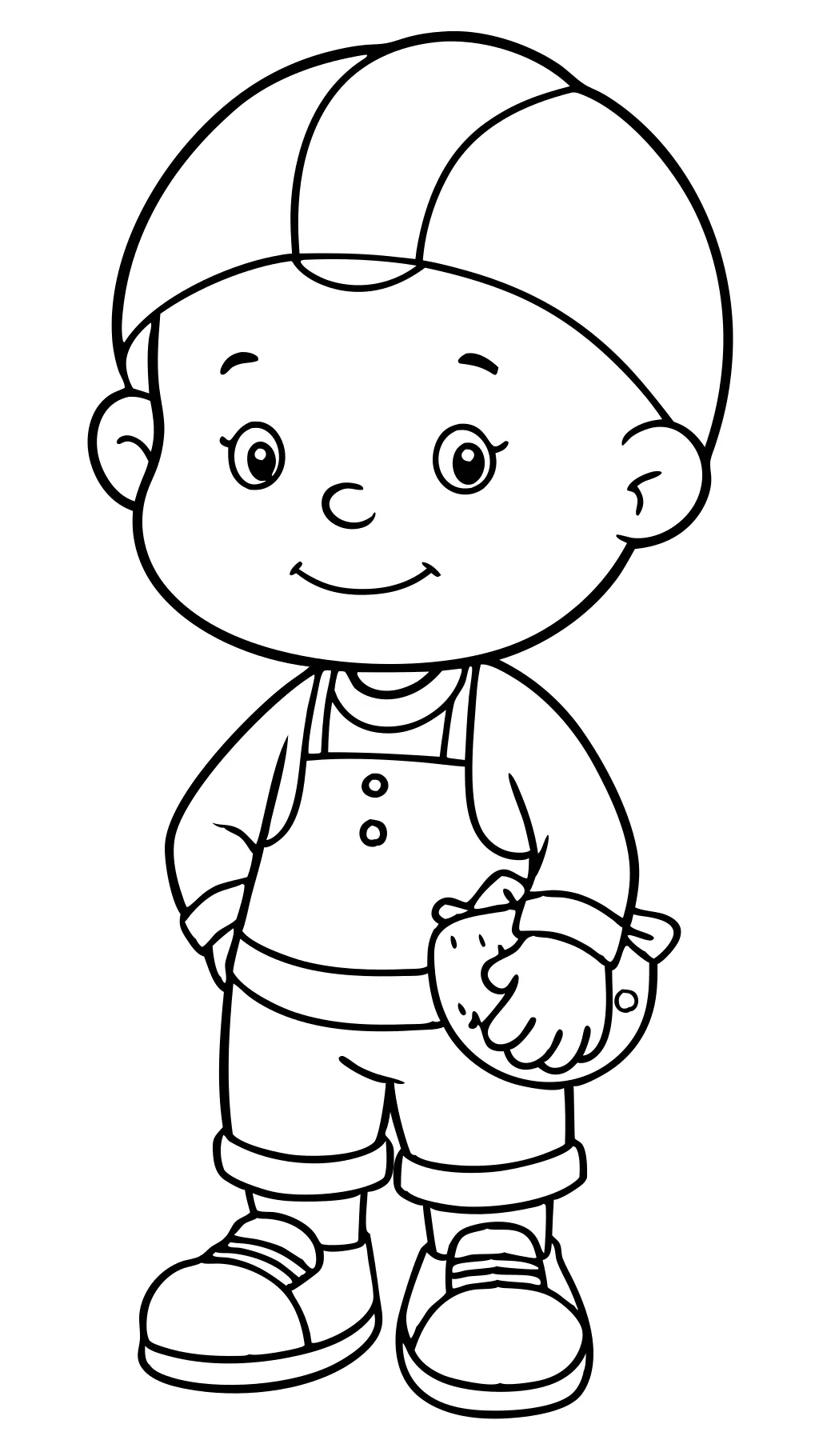 coloring pages caillou